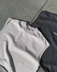 Cut Off Tank - Slate Grey.