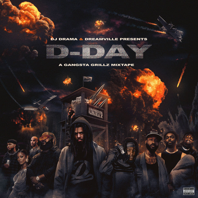 Dreamville - D-Day: A Gangsta Grillz Mixtape // ALBUM REVIEW.