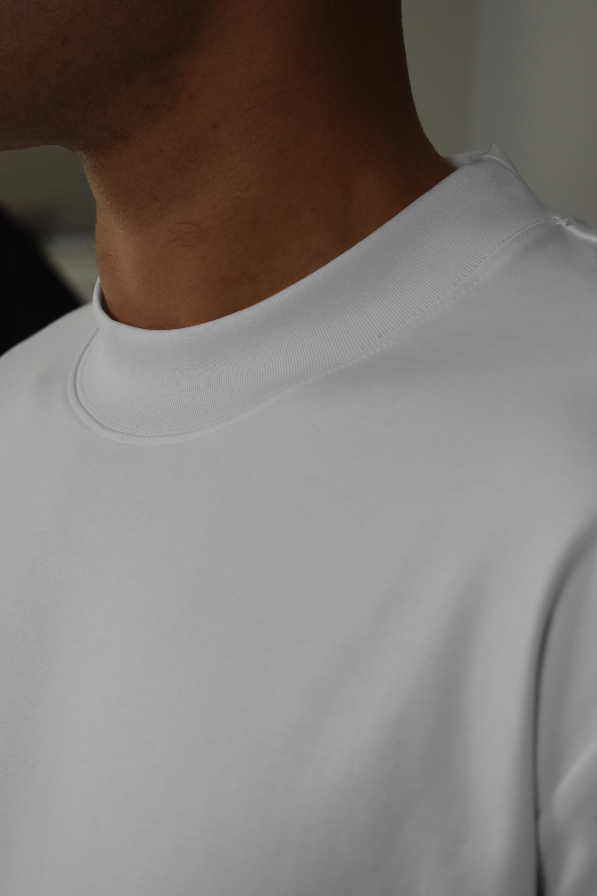 Premium L/S Blank - Pearl White.