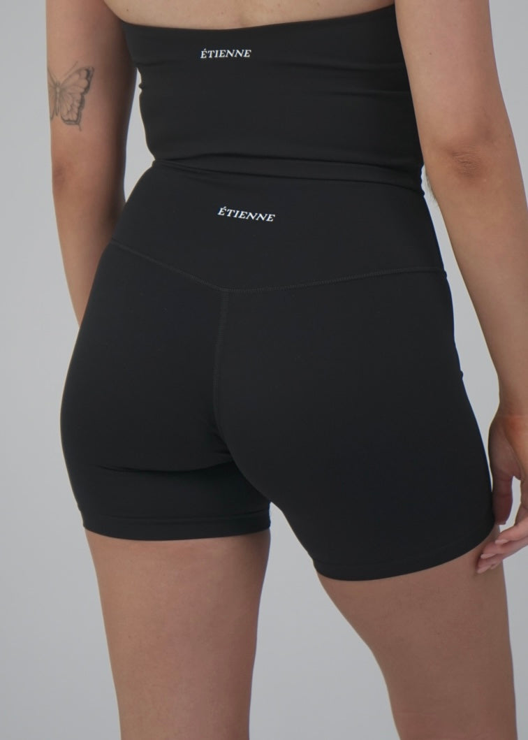 Essence Bike Shorts - Black.