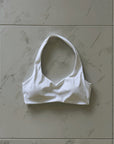 Storm Halter Crop - White.