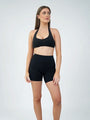 Storm Halter Crop - Black.