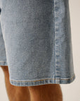 Denim Short - Washed Blue.