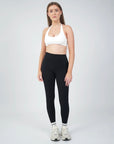 Storm Halter Crop - White.