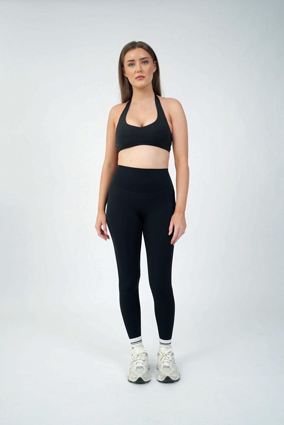 Harmony Full Length Leggings - Black.
