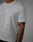 Fitted Blank - Pearl White.