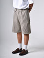 Utility Pleated Short - Stone.