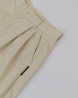 Pleated Short - Cream.