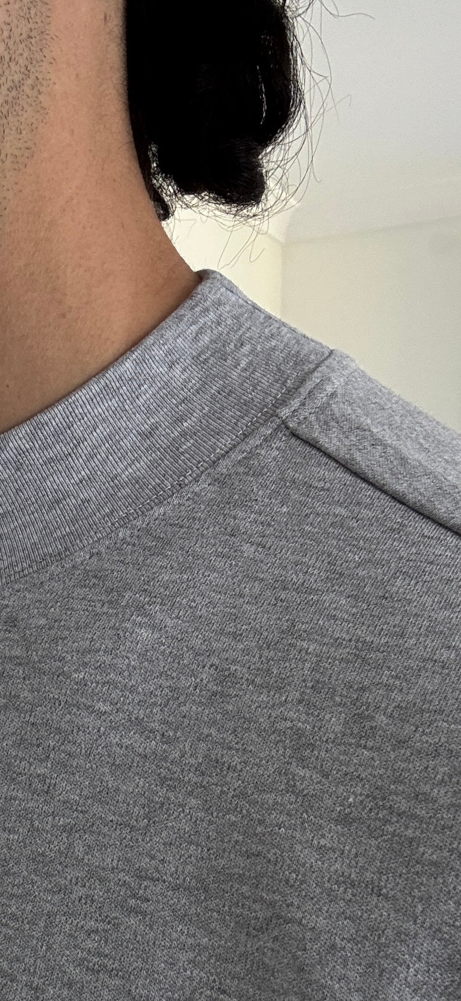 Cropped Blank - Grey Marle.