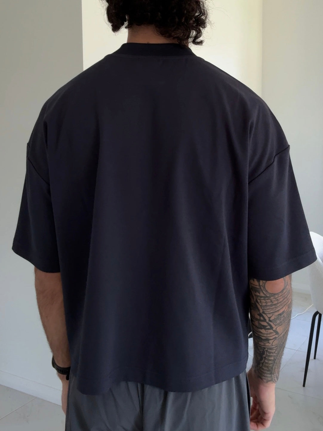 Cropped Blank - Navy.