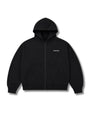 Zipped Hood - Black.