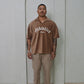 Athletics Polo - Brown.