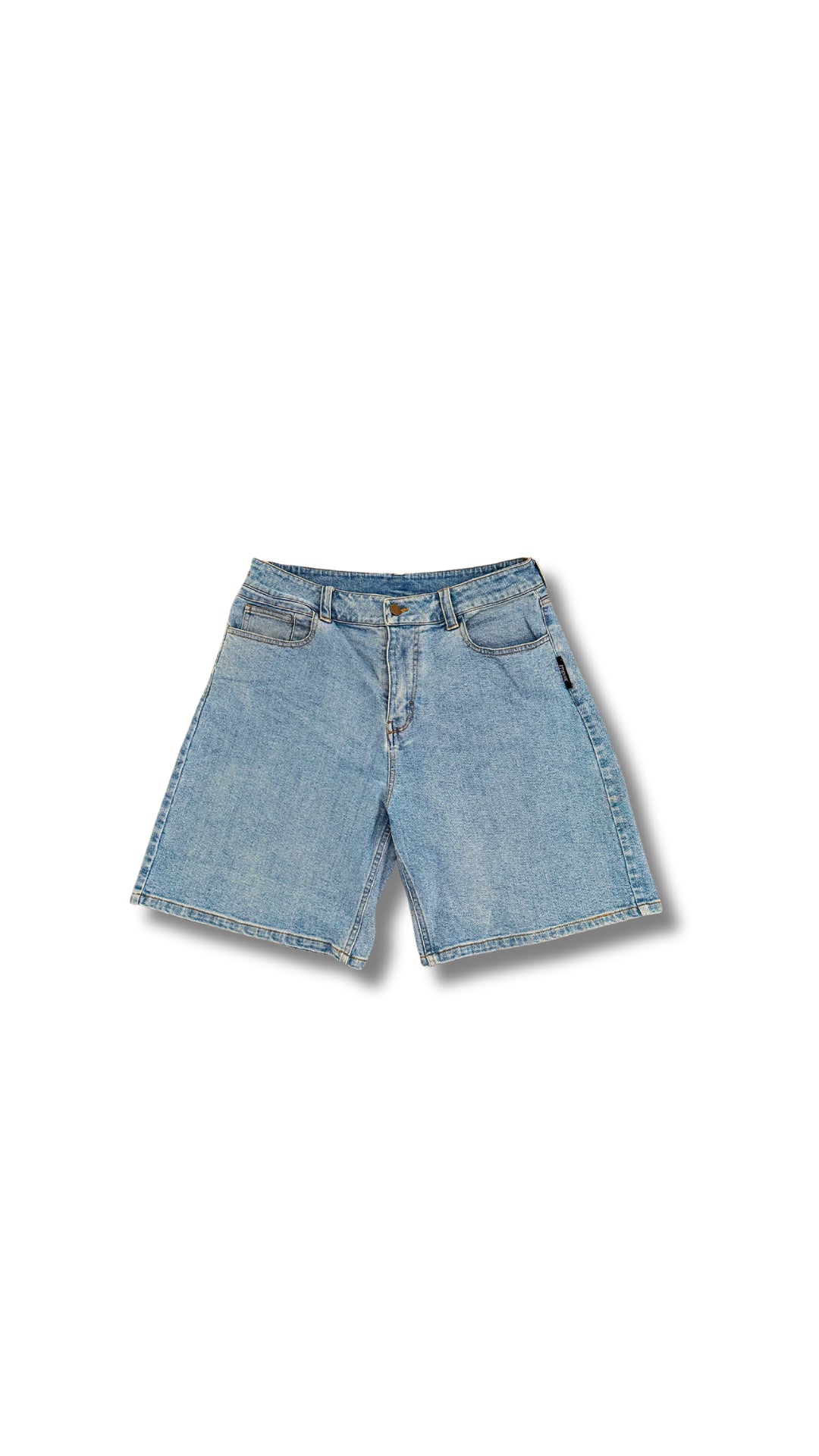 Denim Jort - Washed Blue.