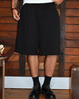 Recon Pleated Short - Black.