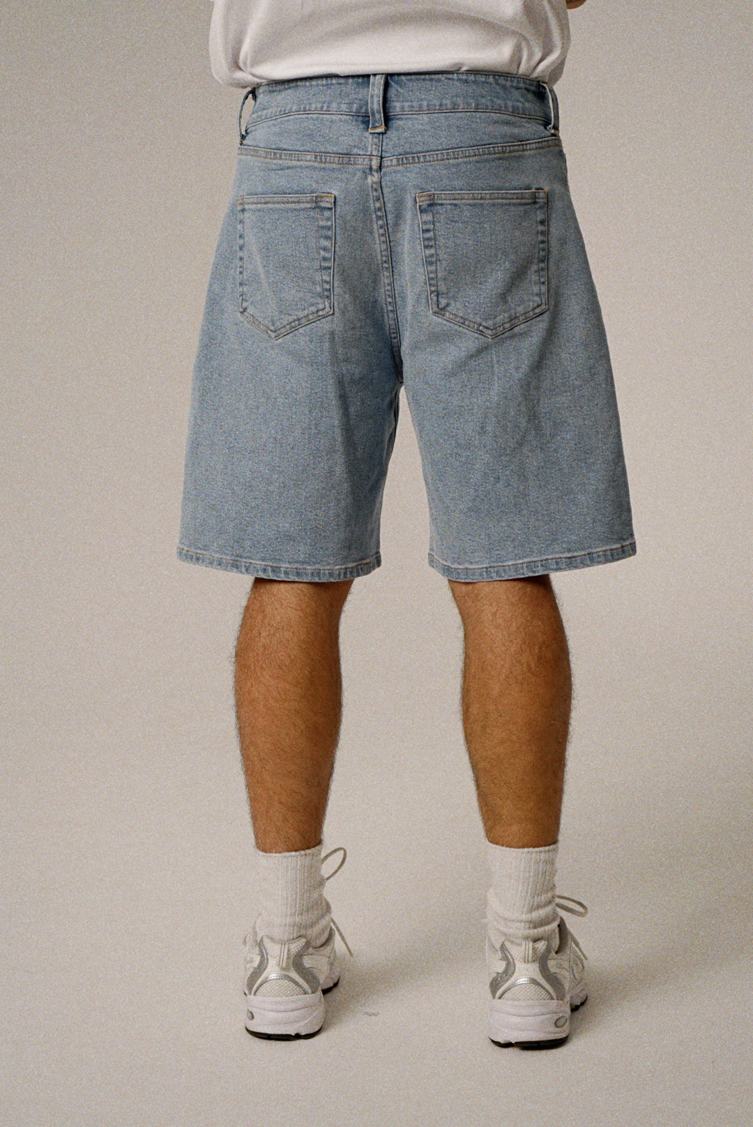 Denim Short - Washed Blue.