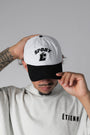 Crest Cap - Black/White.