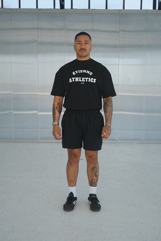 Athletics T-Shirt - Black.