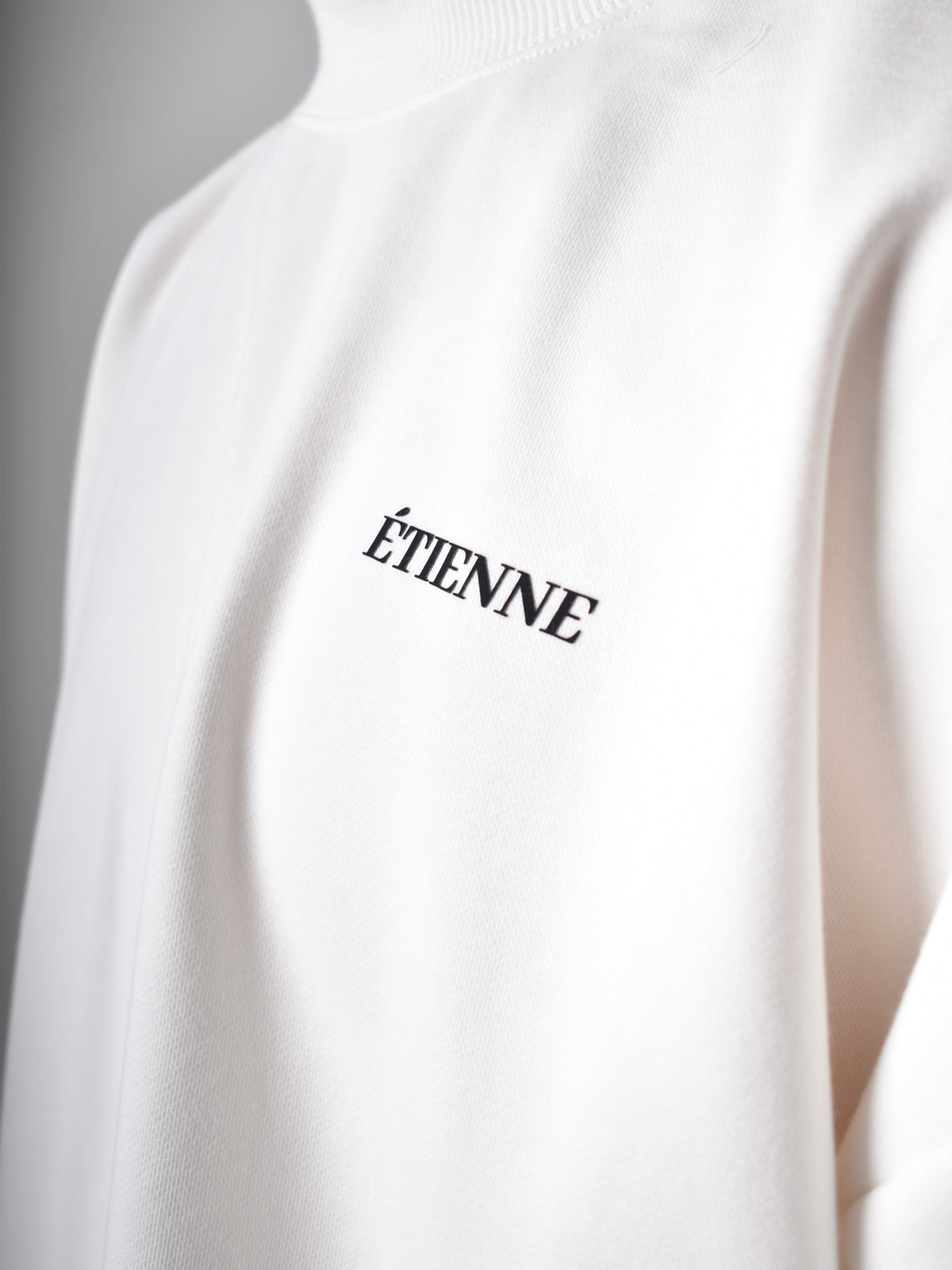 Raw Cut Cropped T-Shirt - Pearl White.
