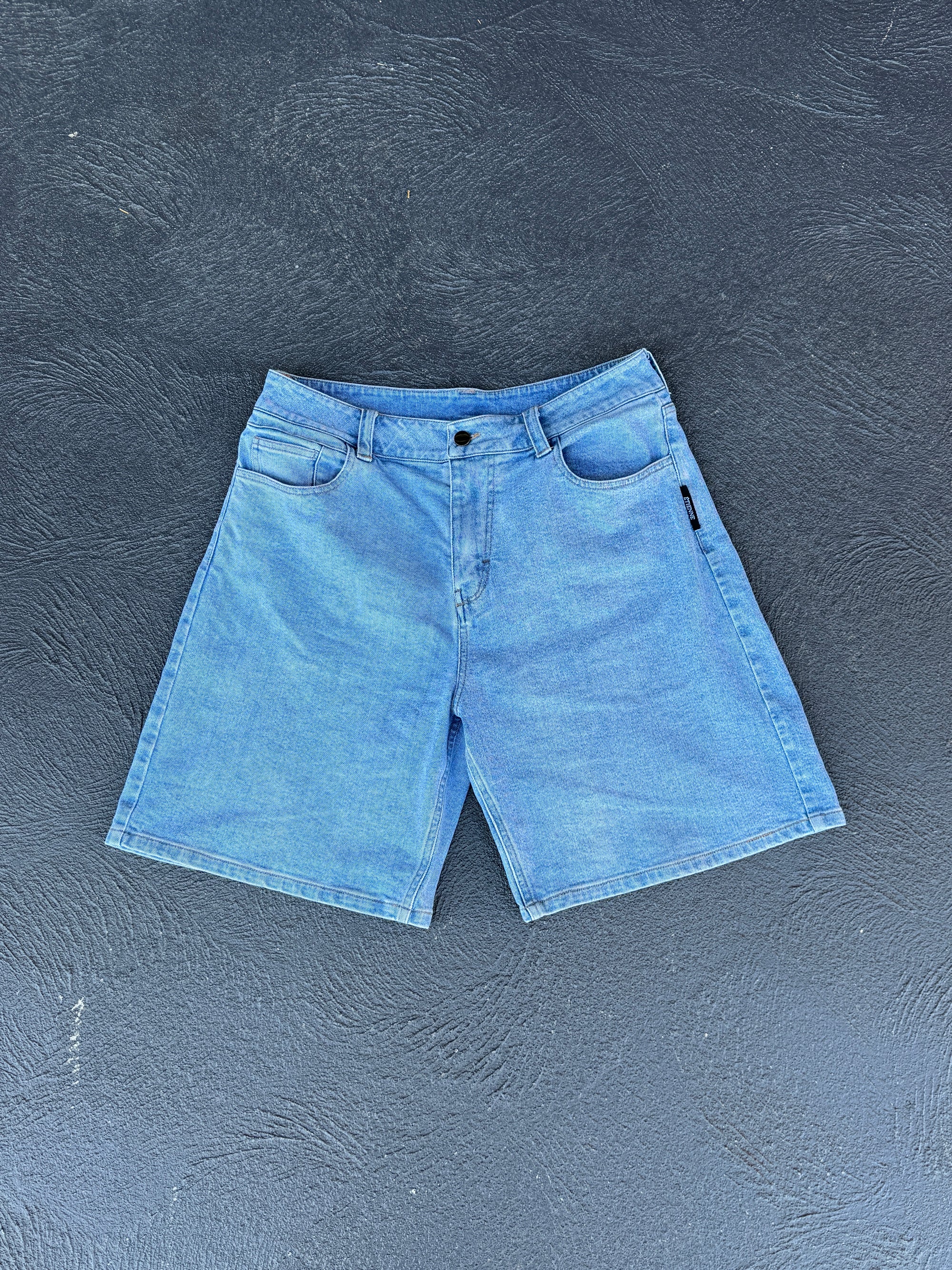 Denim Short - Washed Blue.