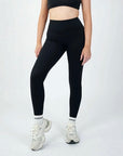 Harmony Full Length Leggings - Black.