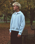 Relaxed Knit - Powder Blue.
