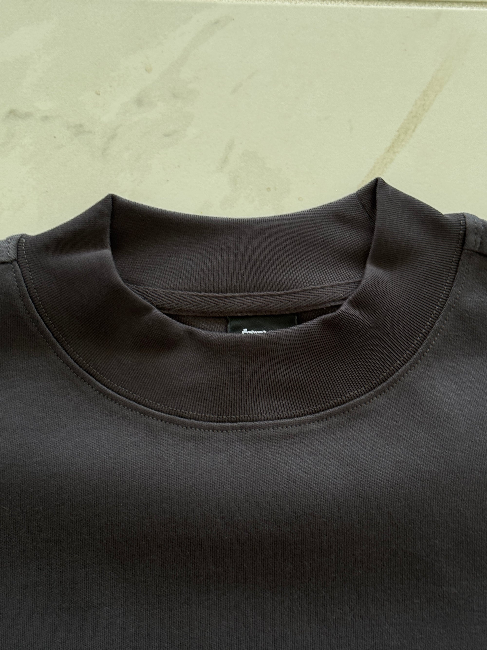 Cropped Blank - Charcoal.