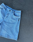 Denim Short - Washed Blue.