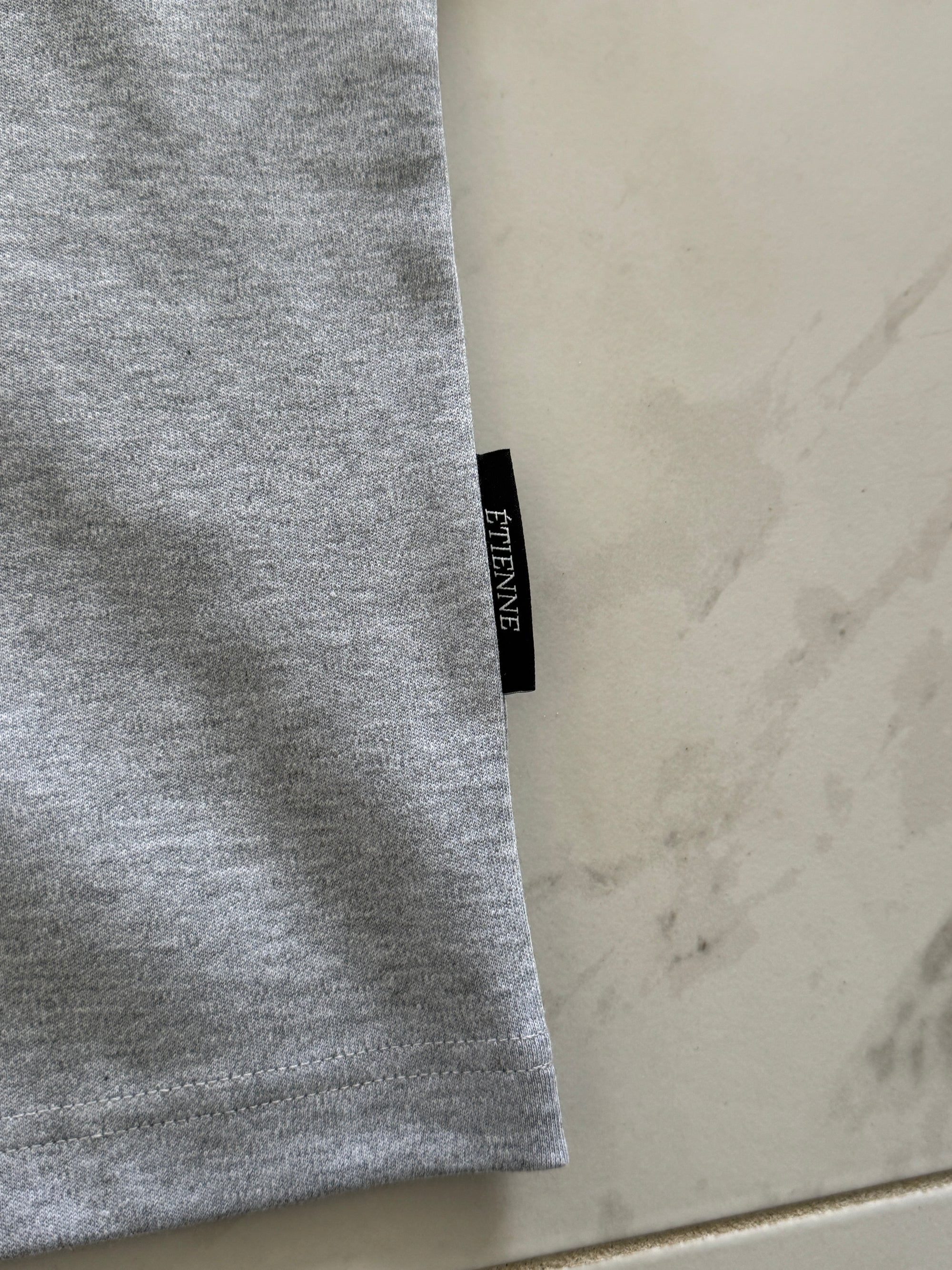 Cropped Blank - Grey Marle.