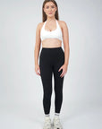 Storm Halter Crop - White.