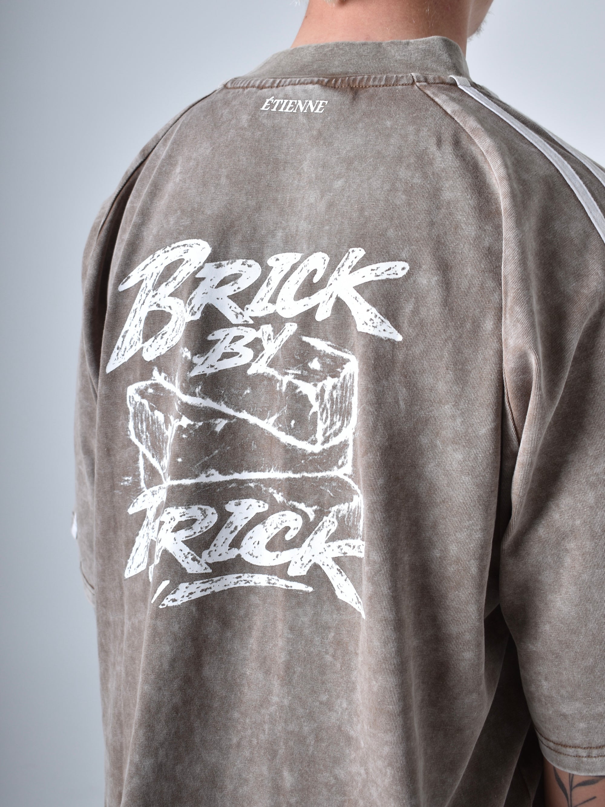 Brick by Brick T-Shirt - Clay.