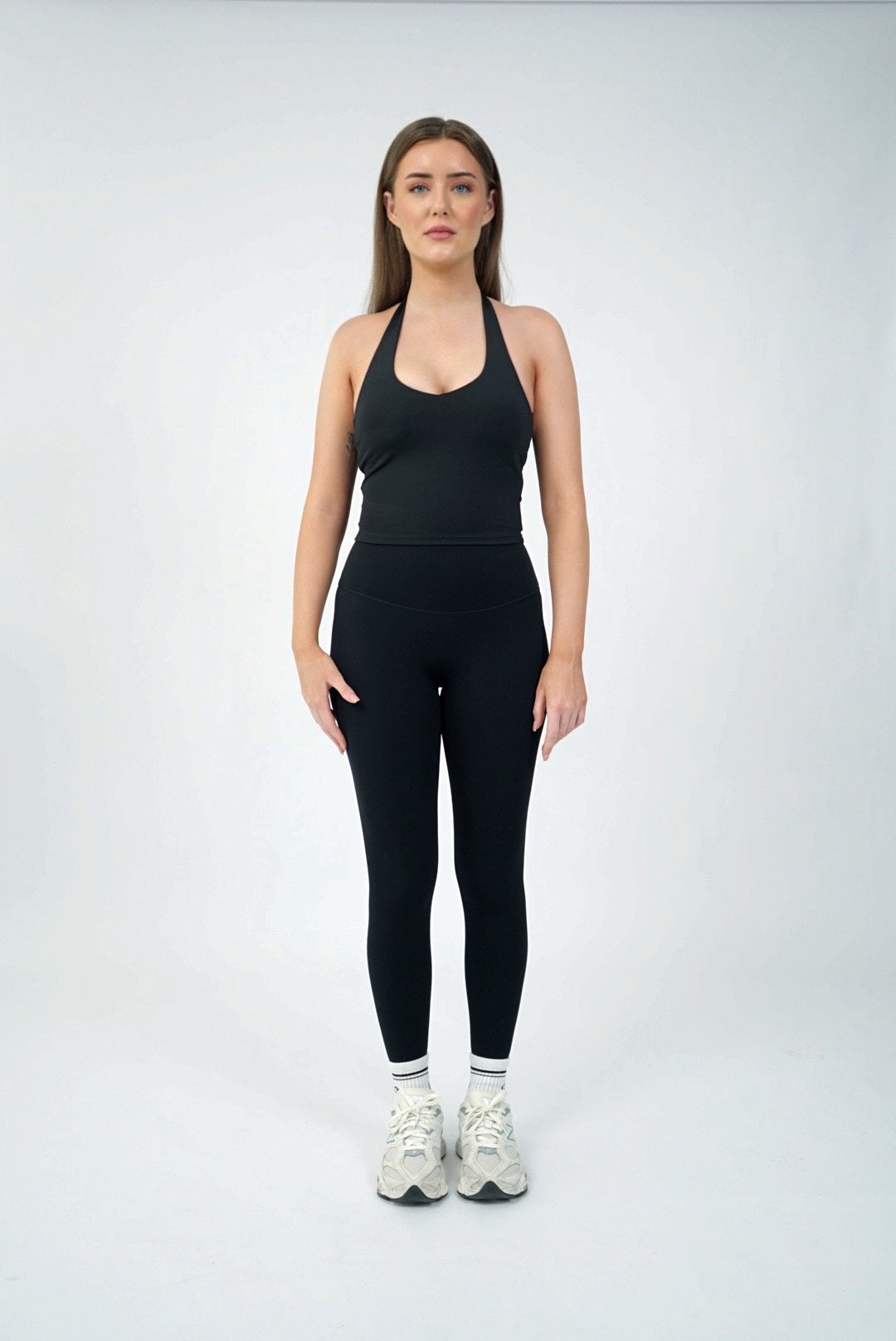 Harmony Full Length Leggings - Black.