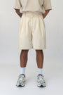 Pleated Short - Cream.