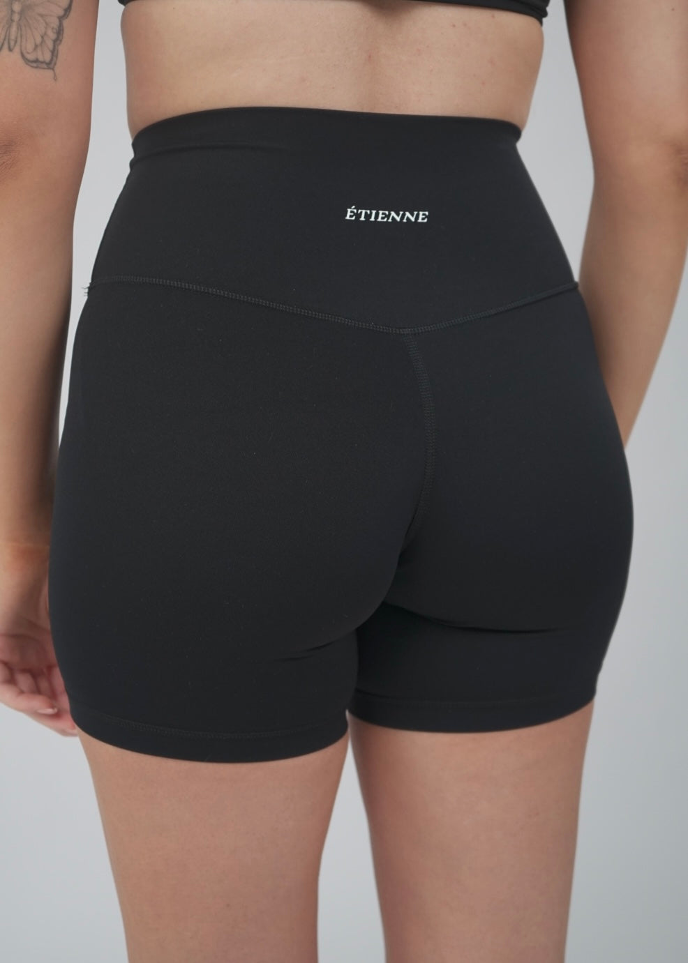 Essence Bike Shorts - Black.