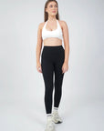 Storm Halter Crop - White.