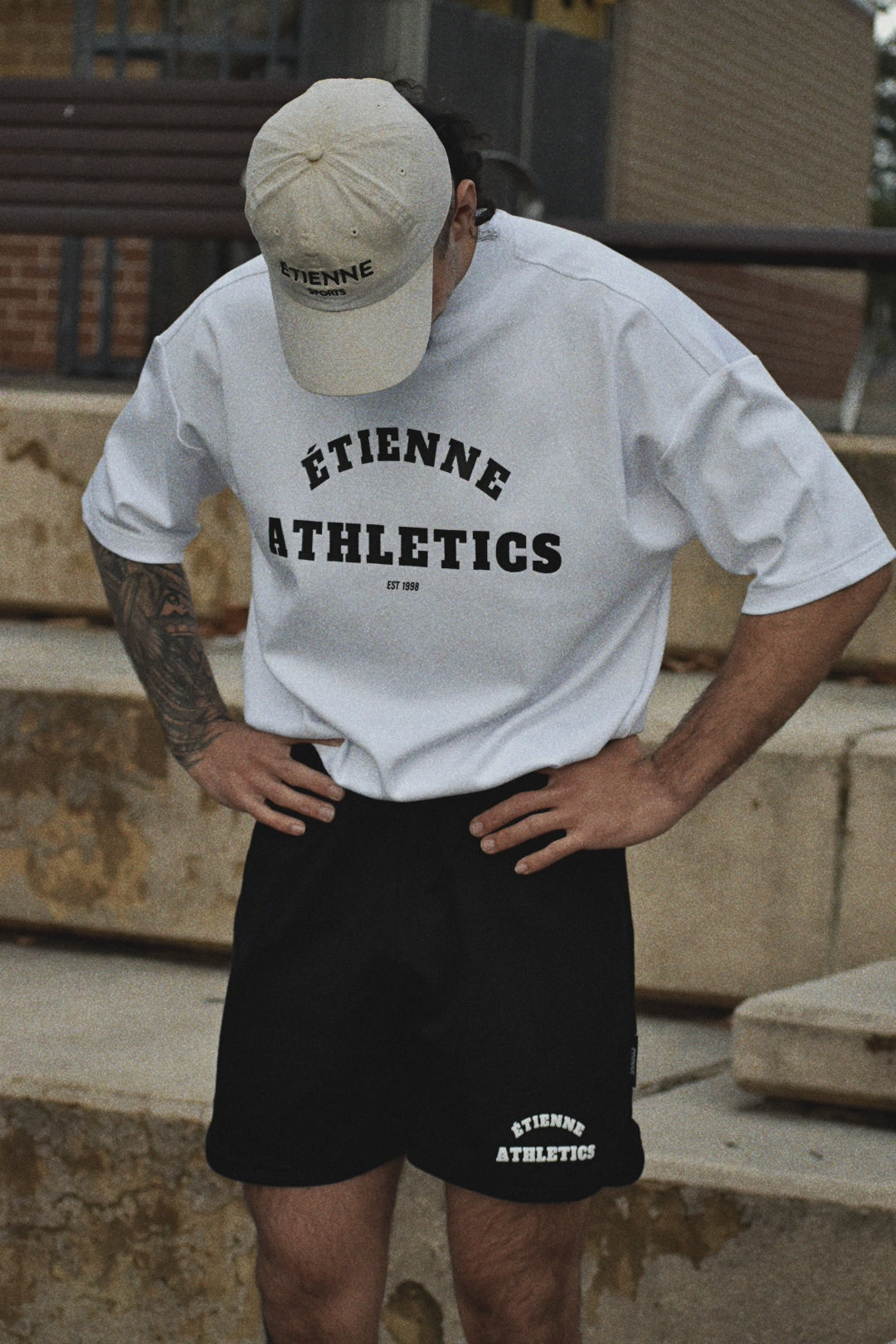 Athletics T-Shirt - Pearl White.