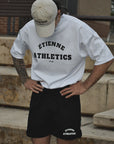 Athletics T-Shirt - Pearl White.