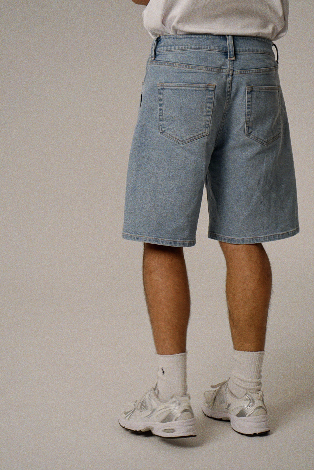 Denim Short - Washed Blue.