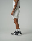 Athletics Shorts - Flat White.