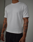 Fitted Blank - Pearl White.
