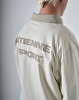 Rugby Polo - Stone/Cream.