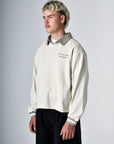 Rugby Polo - Stone/Cream.