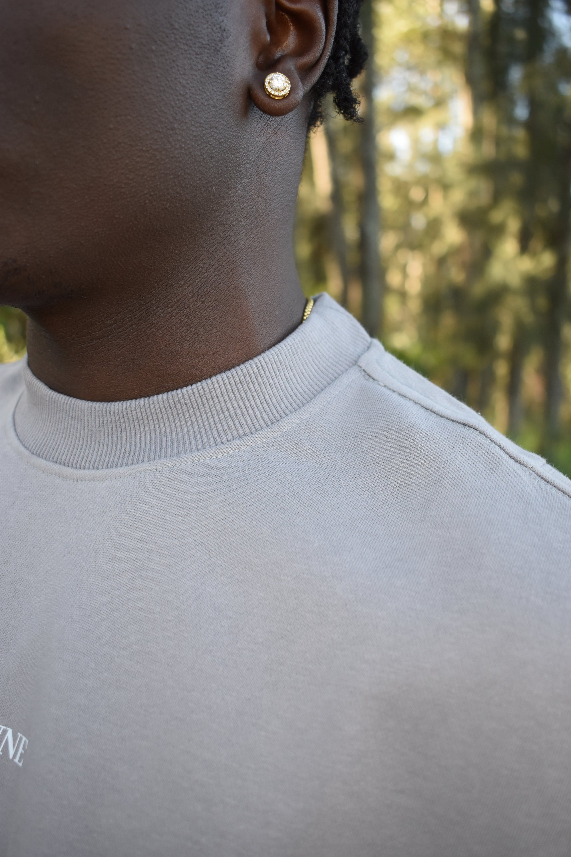 Cut Off Tank - Slate Grey.