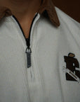 Insignia 1/4 Zip Polo - Bronze.