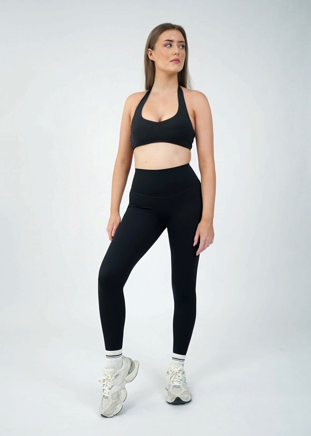 Harmony Full Length Leggings - Black.