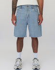 Denim Short - Washed Blue.