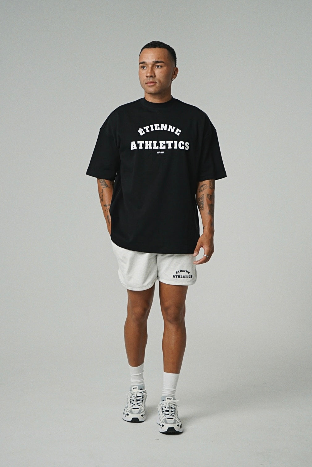 Athletics T-Shirt - Black.