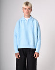 Relaxed Knit - Powder Blue.
