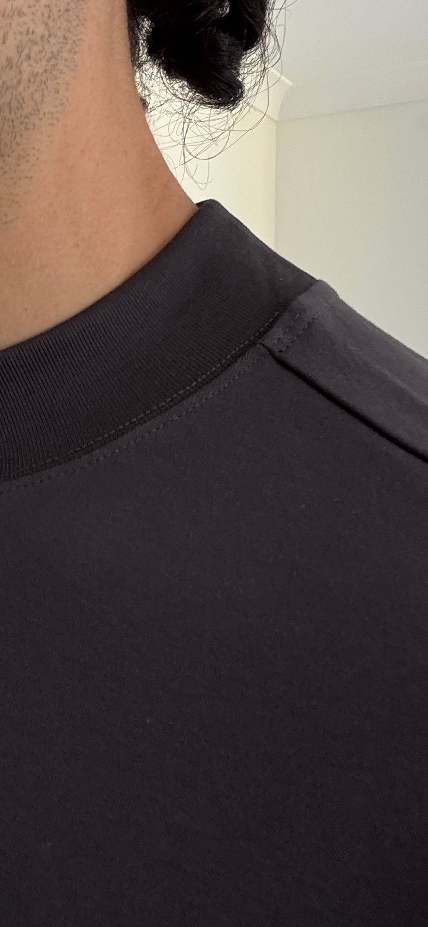 Cropped Blank - Charcoal.