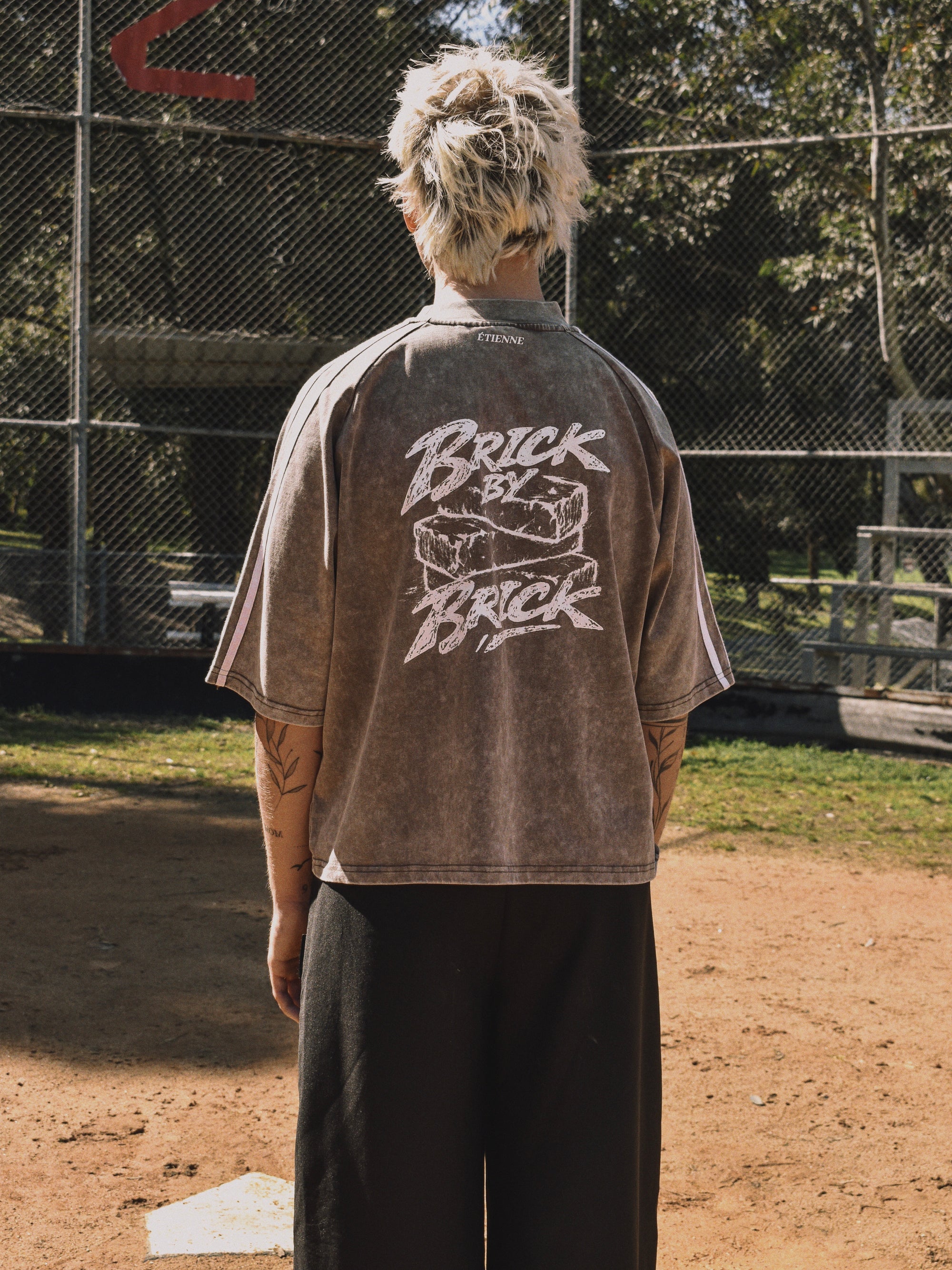 Brick by Brick T-Shirt - Clay.