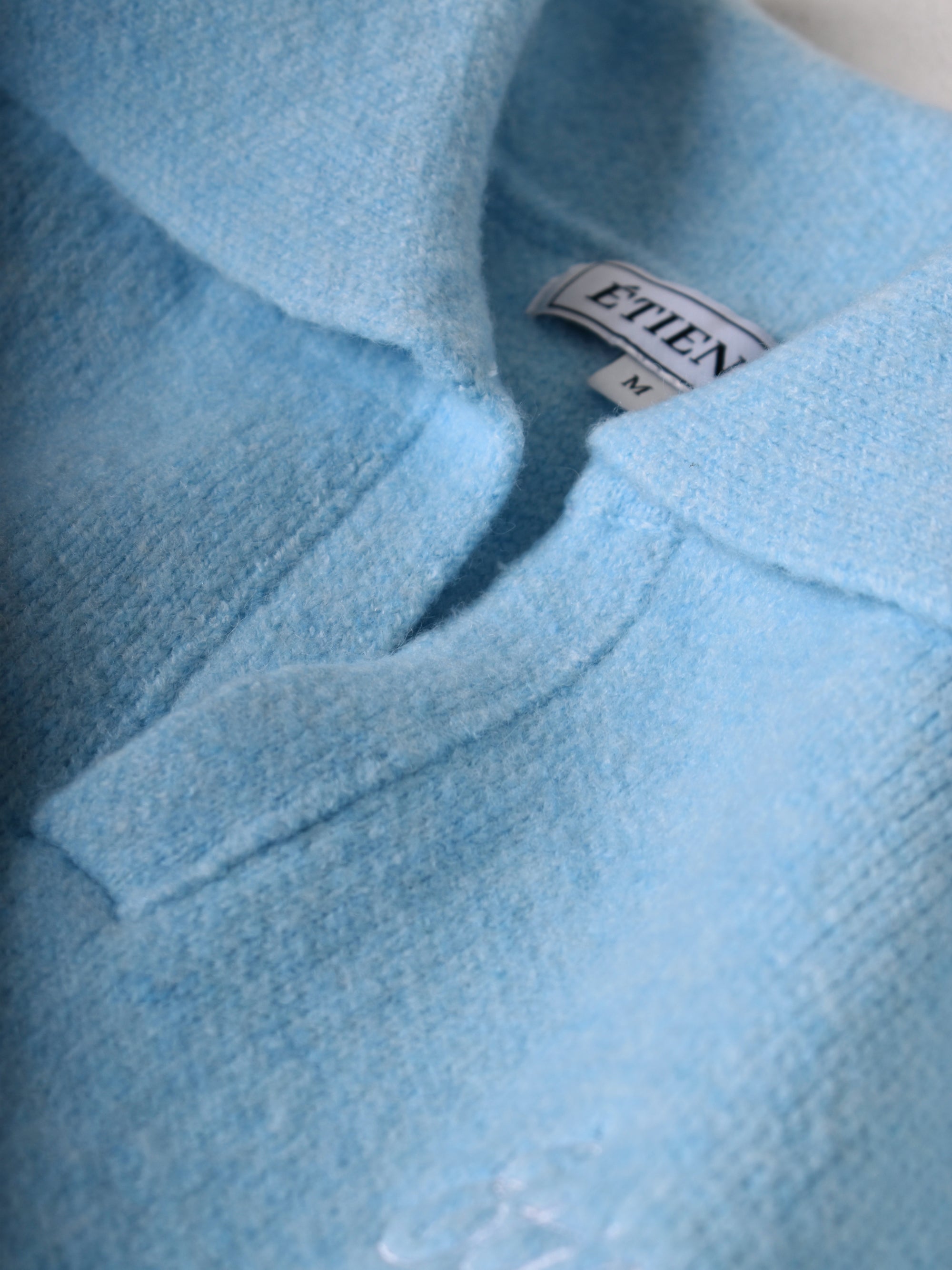 Relaxed Knit - Powder Blue.